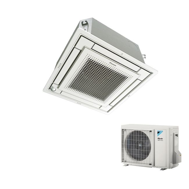 Daikin Ceiling Cassette FFA60A9+RZAG60A Sky Air series fully flat