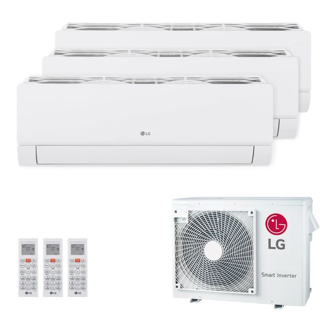 LG Multisplit MU4R25 + Special W EZ12CSN + EZ09CSN + EZ09CSN