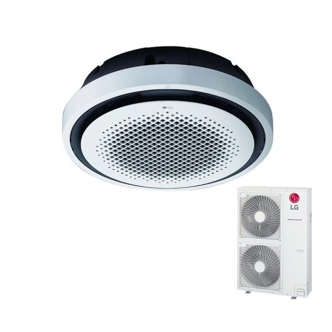 LG Round Cassette Standard Inverter UT48F.NY0+UUD1 1Phase 48000 Btu/h