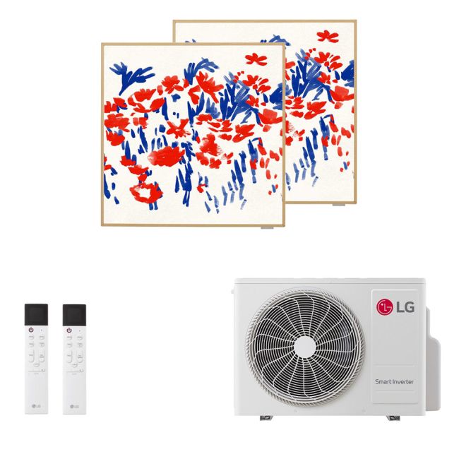 LG Multisplit MU3R19 + Gallery Special A12GA1 + A12GA1