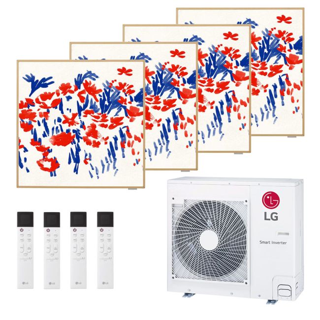 LG Multisplit MU5R40 + Gallery Special A12GA1 + A12GA1 + A12GA1 + A12GA1
