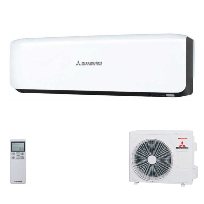 Mitsubishi Heavy Industries SRK35ZS-WFB+SRK35ZS-W2 BLACK AND WHITE 12000 Btu/h Inverter Wi-Fi