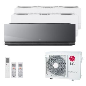 LG Multisplit MU4R25 + ARTCOOL AI MIRROR AA12SP + SPECIAL W EZ09CSN + SPECIAL W EZ09CSN